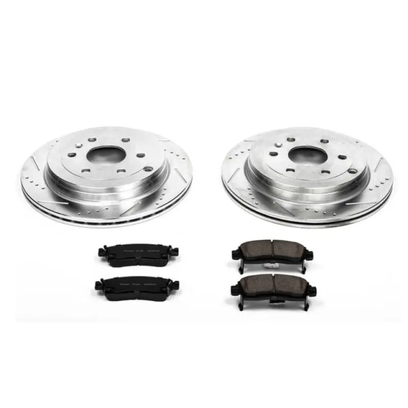 Power Stop 08-17 Buick Enclave Rear Z23 Evolution Sport Brake Kit 1