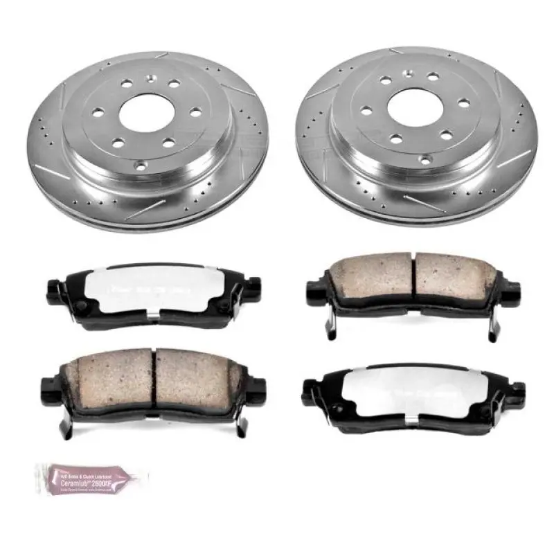 Power Stop 08-17 Buick Enclave Rear Z36 Truck & Tow Brake Kit 1