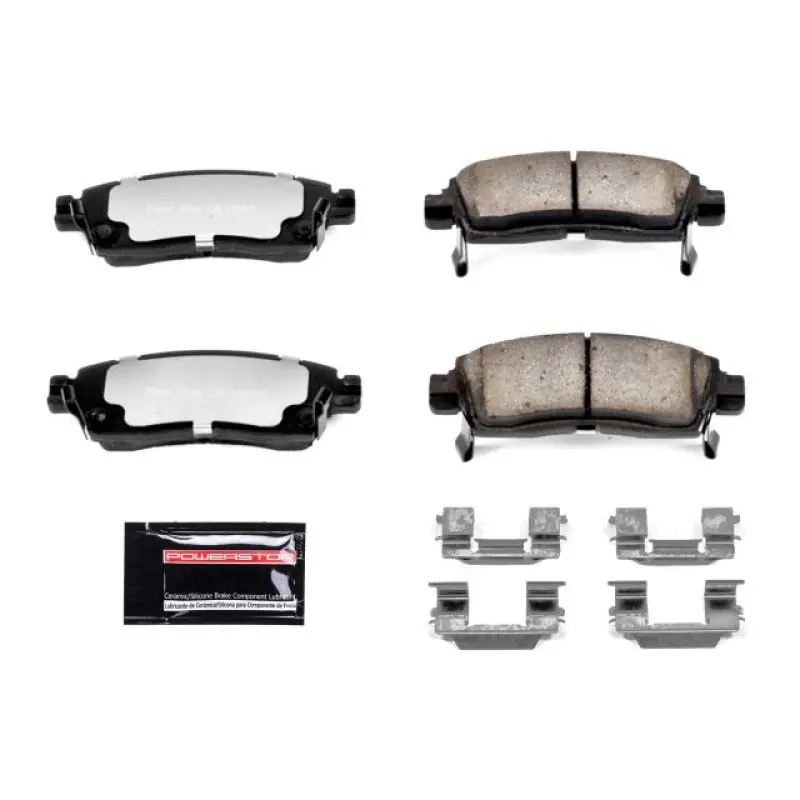 Power Stop 08-17 Buick Enclave Rear Z36 Truck & Tow Brake Pads W/Hardware 1