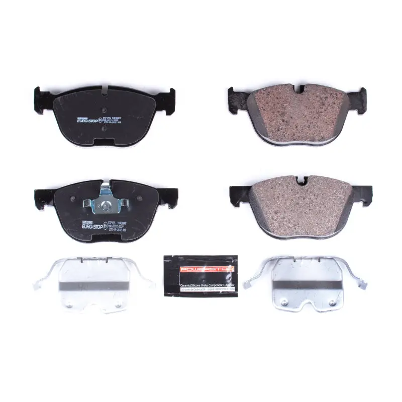 Power Stop 08-19 Bmw X6 Euro-Stop Ece-R90 Front Brake Pads 1