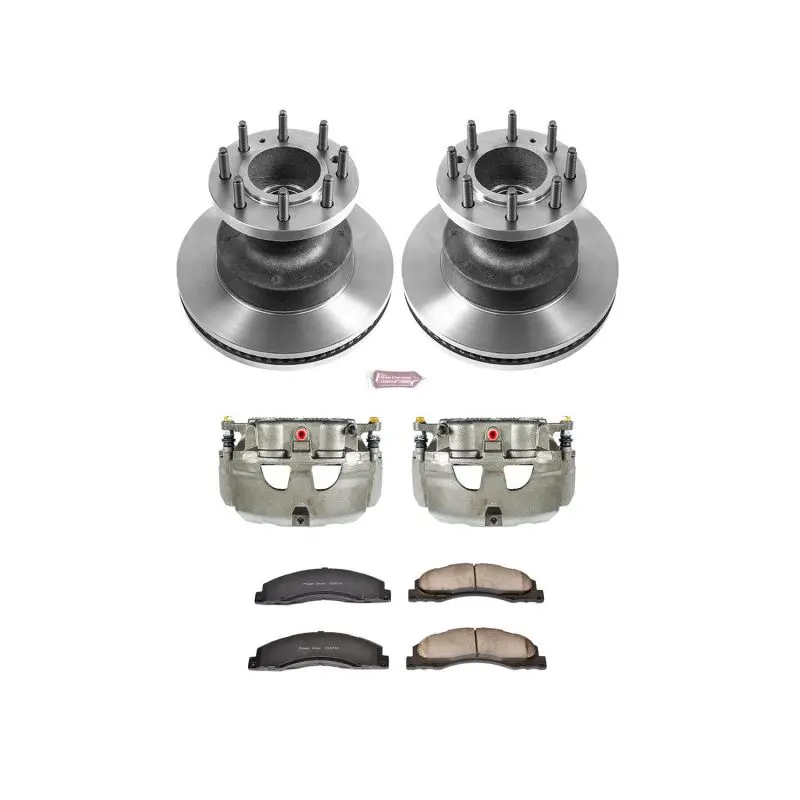Power Stop 08-19 Ford E-450 Super Duty Front Autospecialty Kit W/Cals 1