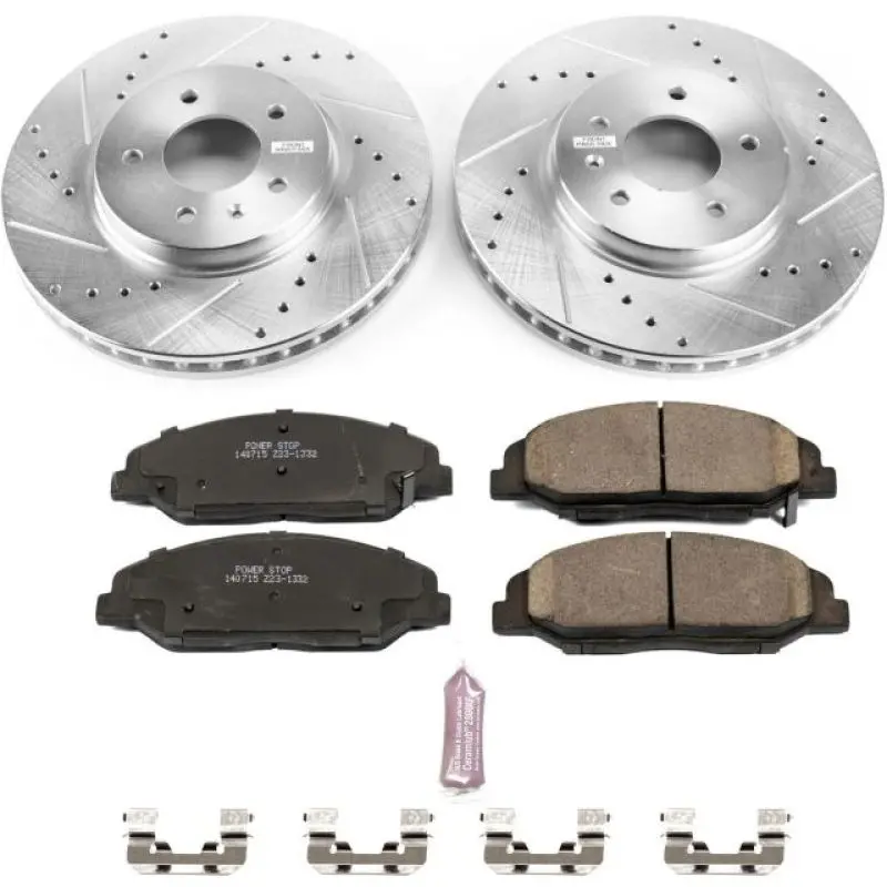 Power Stop 09-11 Cadillac Sts Front Z23 Evolution Sport Brake Kit 1