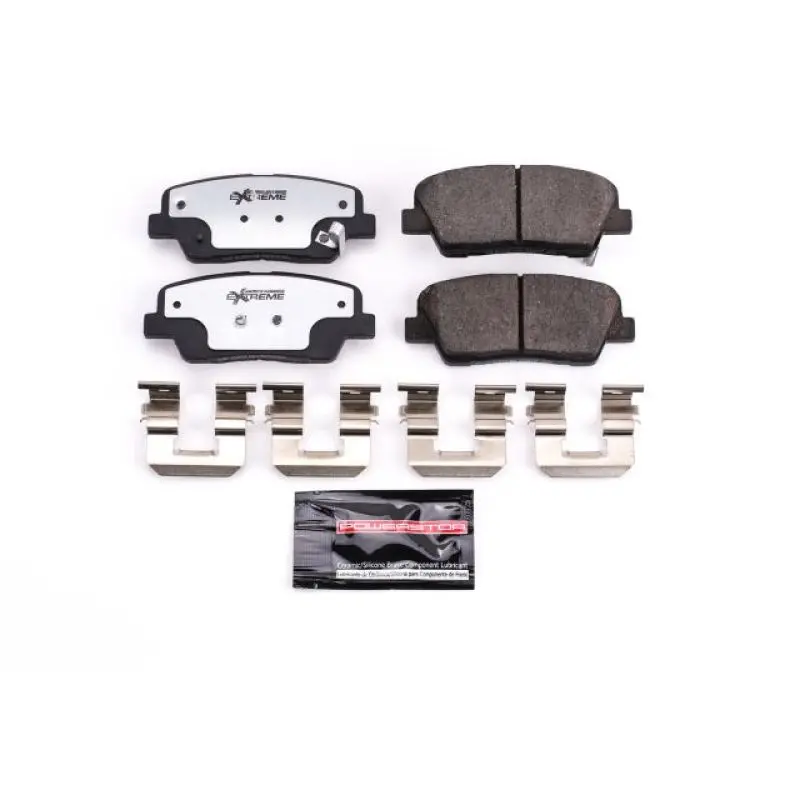 Power Stop 09-11 Kia Borrego Rear Z26 Street Brake Pad W/Hardware 1