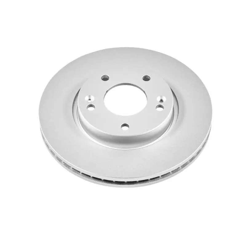 Power Stop 09-12 Hyundai Elantra Front Evolution Geomet Coated Rotor 1