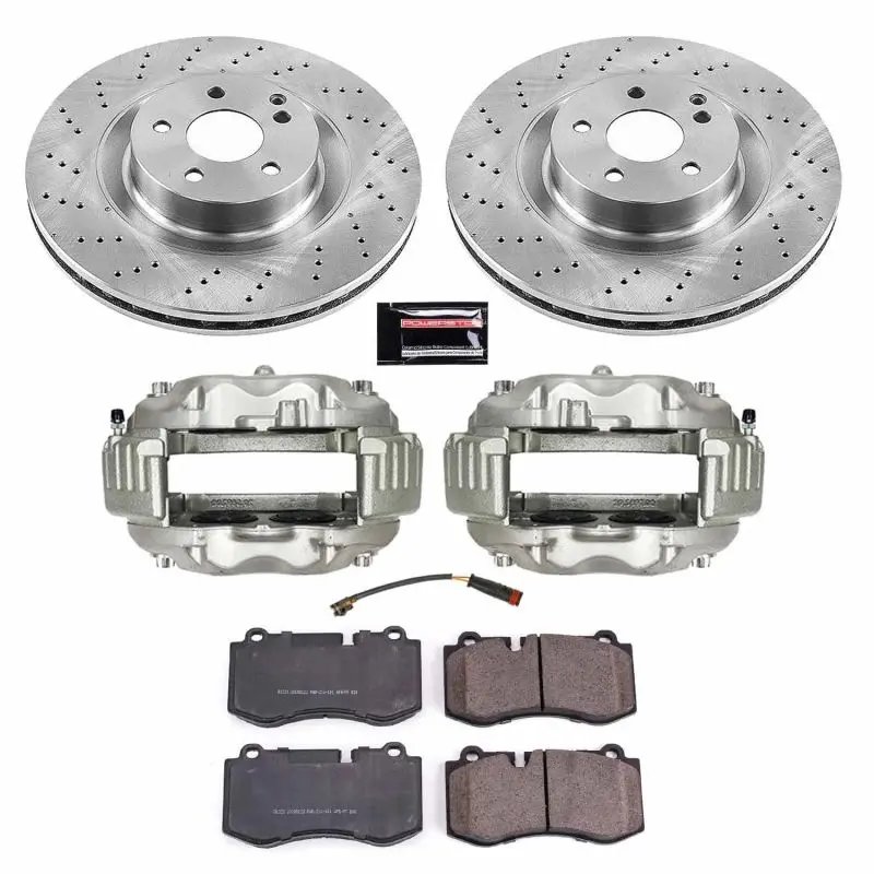 Power Stop 09-12 Mercedes-Benz Sl550 Front Autospecialty Kit W/Cals 1