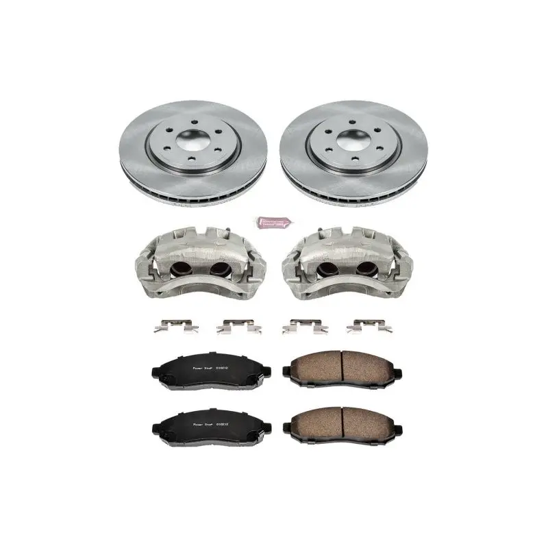 Power Stop 09-12 Suzuki Equator Front Autospecialty Kit W/Cals 1