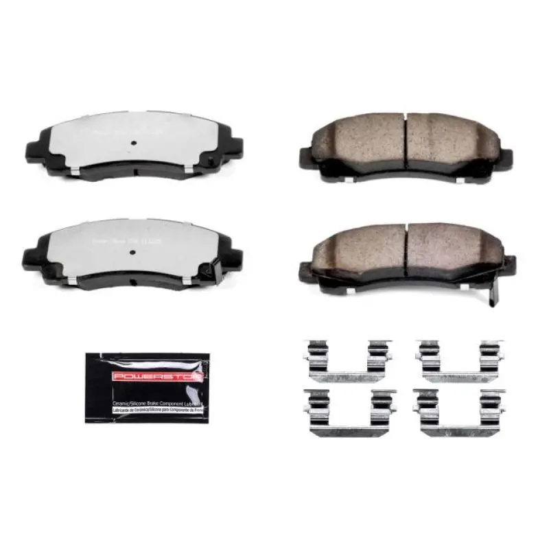 Power Stop 09-14 Acura Tl Front Z36 Truck & Tow Brake Pads W/Hardware 1