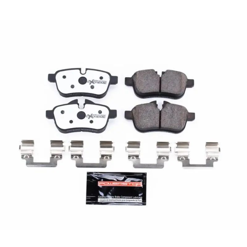 Power Stop 09-16 Bmw Z4 Rear Z26 Extreme Street Brake Pads W/Hardware 1