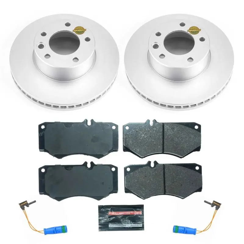 Power Stop 09-18 Mercedes-Benz G550 Front Euro-Stop Brake Kit 1