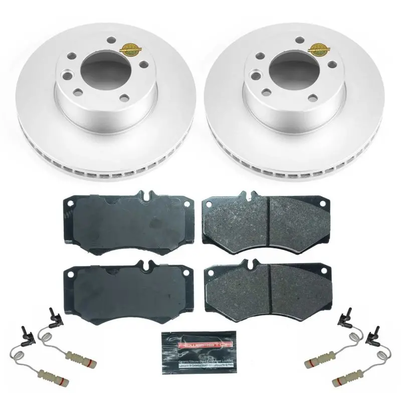 Power Stop 09-18 Mercedes-Benz G550 Front Euro-Stop Brake Kit 1
