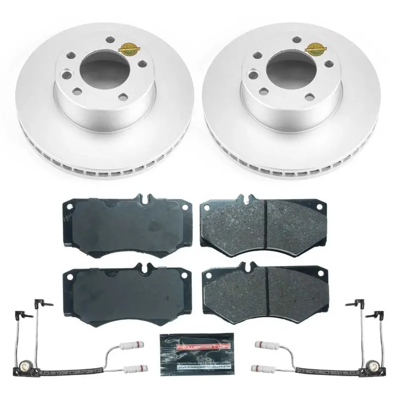 Power Stop 09-18 Mercedes-Benz G550 Front Euro-Stop Brake Kit 1