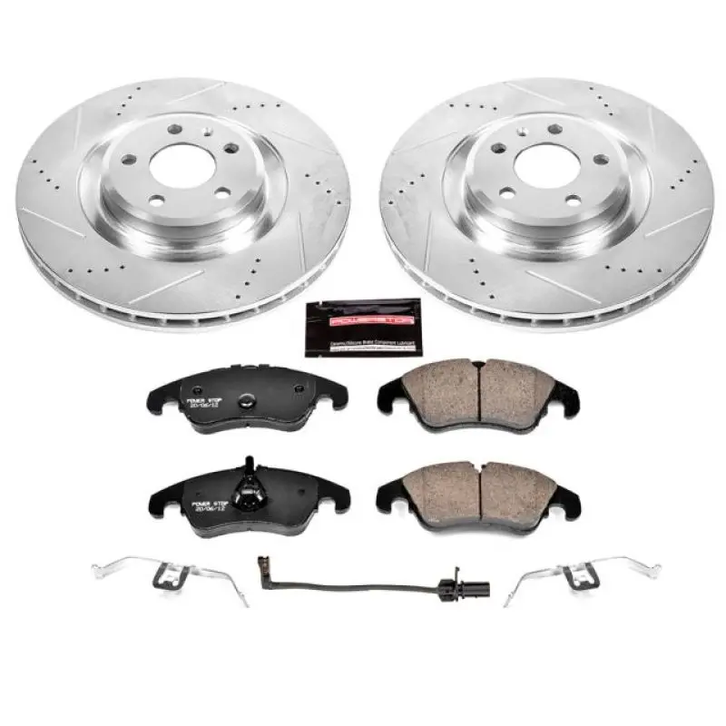 Power Stop 10-11 Audi S4 Front Z23 Evolution Sport Brake Kit 1