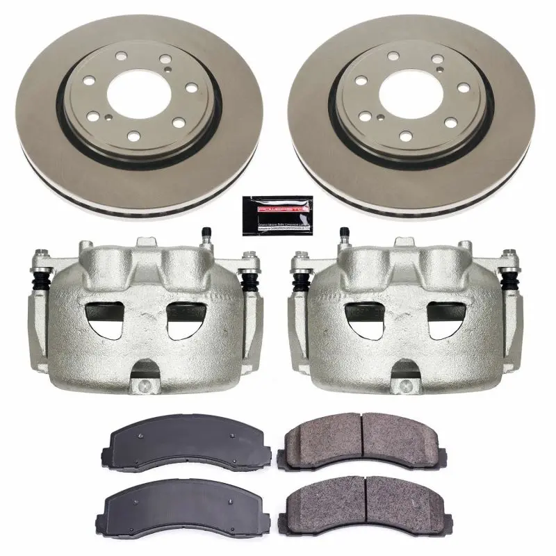Power Stop 10-11 Ford F-150 Front Autospecialty Kit W/Cals 1
