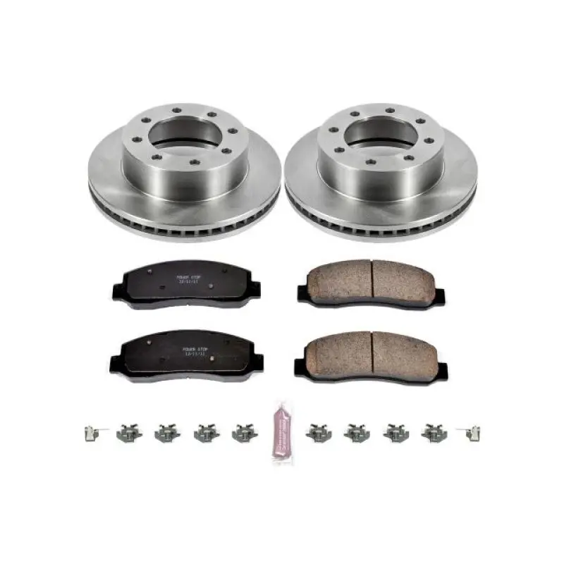 Power Stop 10-11 Ford F-350 Super Duty Front Autospecialty Brake Kit 1