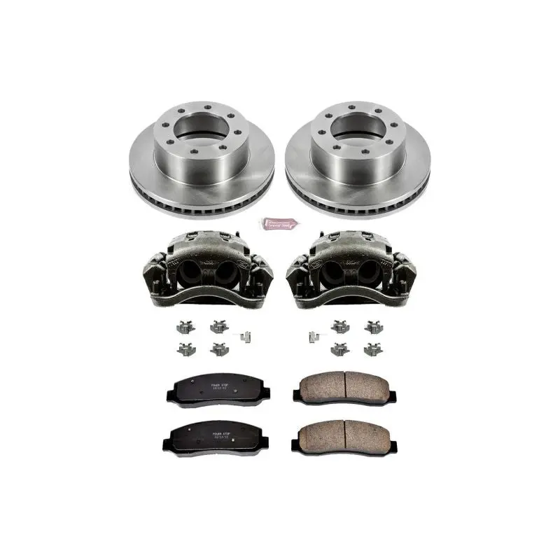 Power Stop 10-11 Ford F-350 Super Duty Front Autospecialty Kit W/Cals 1