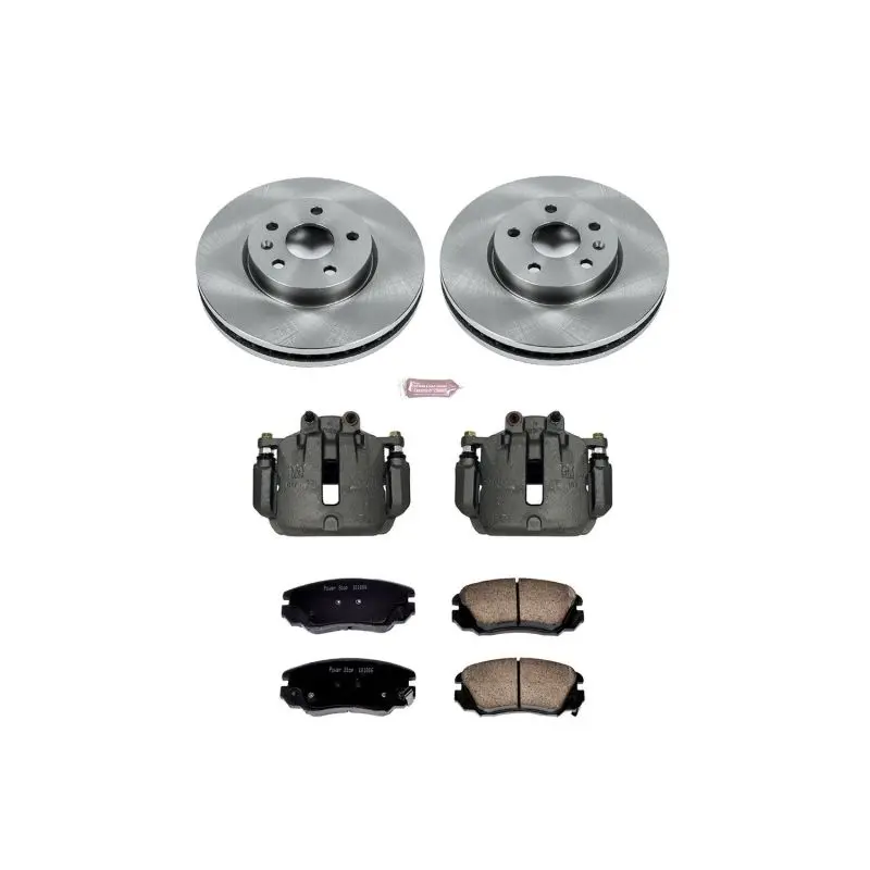 Power Stop 10-11 Saab 9-5 Front Autospecialty Kit W/Cals 1