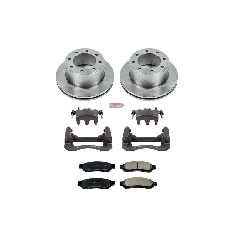 Power Stop 10-12 Ford F-350 Super Duty Rear Autospecialty Kit W/Cals 1