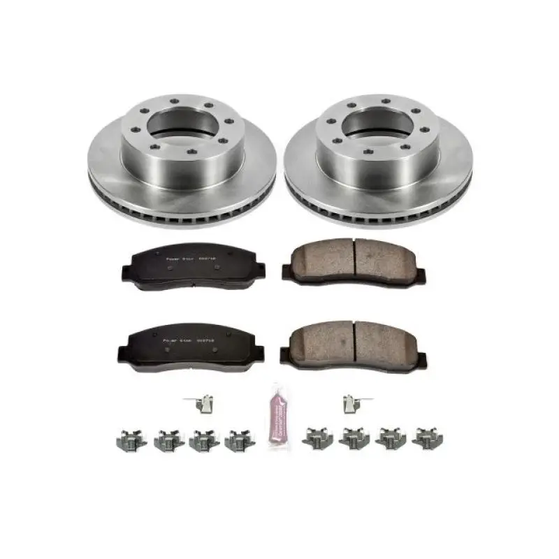 Power Stop 10-12 Ford F-450 Super Duty Front Autospecialty Brake Kit 1