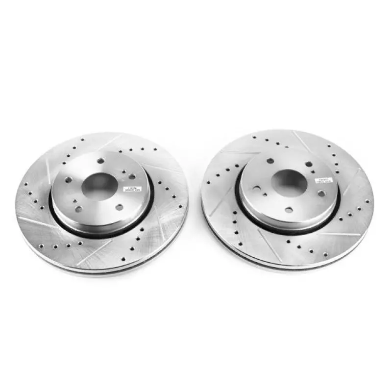 Power Stop 10-13 Suzuki Kizashi Front Evolution Drilled & Slotted Rotors - Pair 1