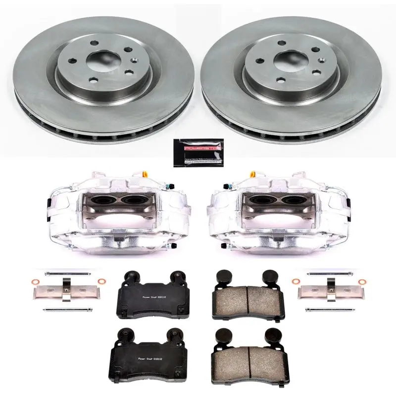 Power Stop 10-15 Chevrolet Camaro Front Autospecialty Kit W/Cals 1