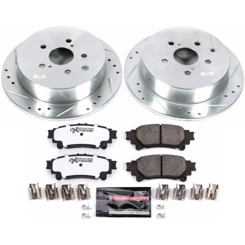 Power Stop 10-15 Lexus Rx350 Rear Z36 Truck & Tow Brake Kit 1
