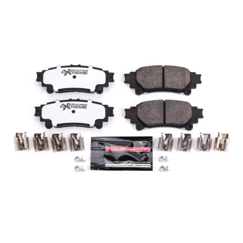 Power Stop 10-15 Lexus Rx350 Rear Z36 Truck & Tow Brake Pads W/Hardware 1
