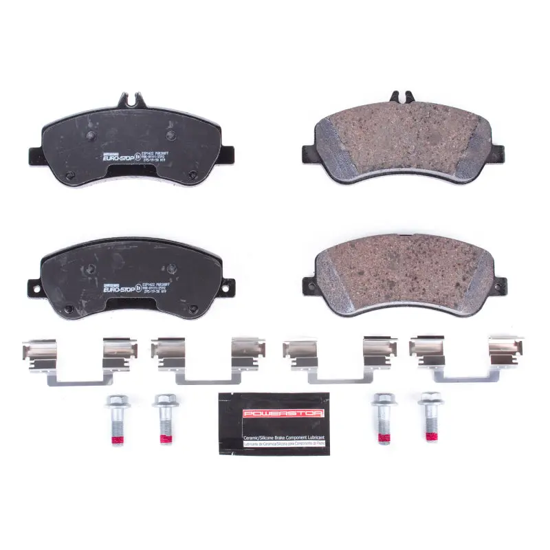 Power Stop 10-15 Mercedes-Benz Glk350 Euro-Stop Ece-R90 Front Brake Pads 1