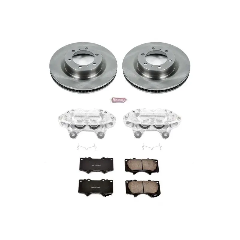 Power Stop 10-15 Toyota 4Runner Front Autospecialty Kit W/Cals 1