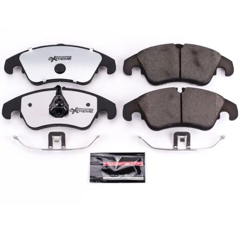 Power Stop 10-16 Audi A4 Front Z26 Extreme Street Brake Pads W/Hardware 1