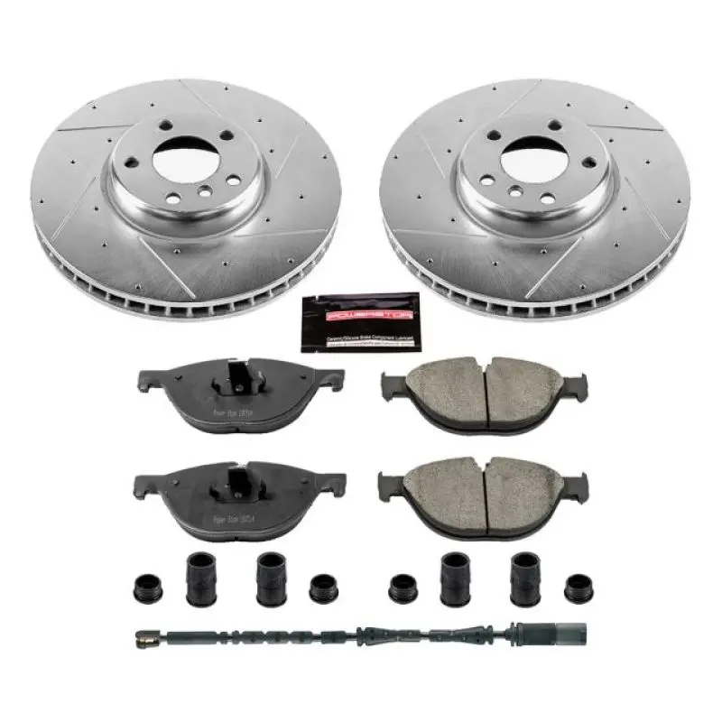 Power Stop 10-17 Bmw 535I Gt Front Z23 Evolution Sport Brake Kit 1