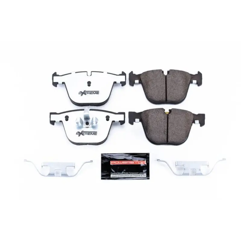 Power Stop 10-17 Bmw 535I Gt Rear Z26 Extreme Street Brake Pads W/Hardware 1