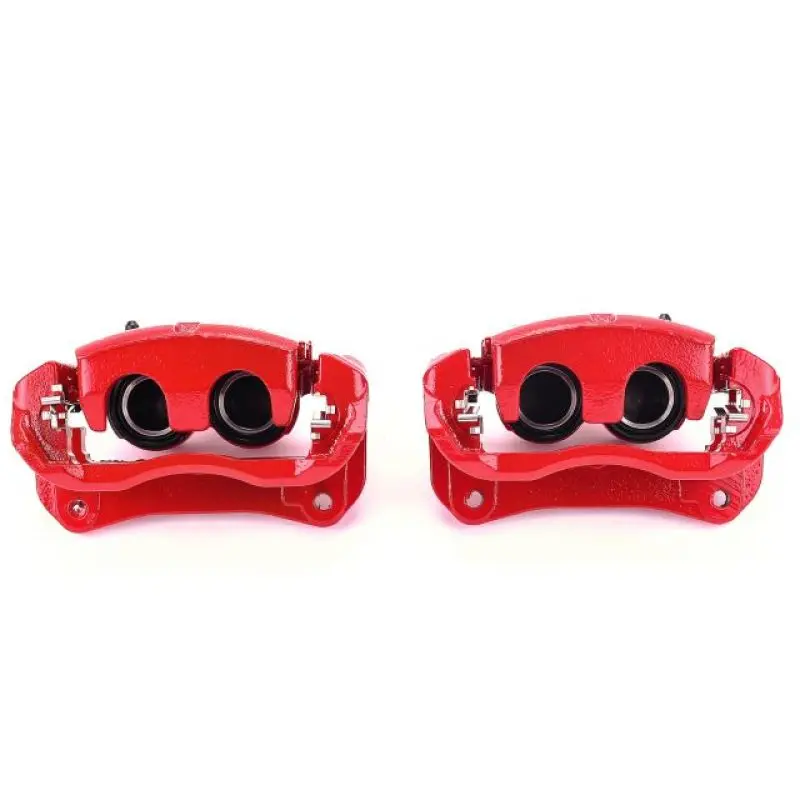 Power Stop 10-18 Lexus Rx350 Front Red Calipers W/Brackets - Pair 1
