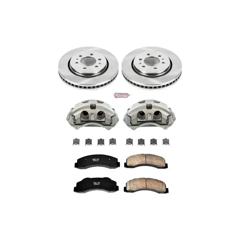 Power Stop 10-21 Lincoln Navigator Front Autospecialty Kit W/Cals 1