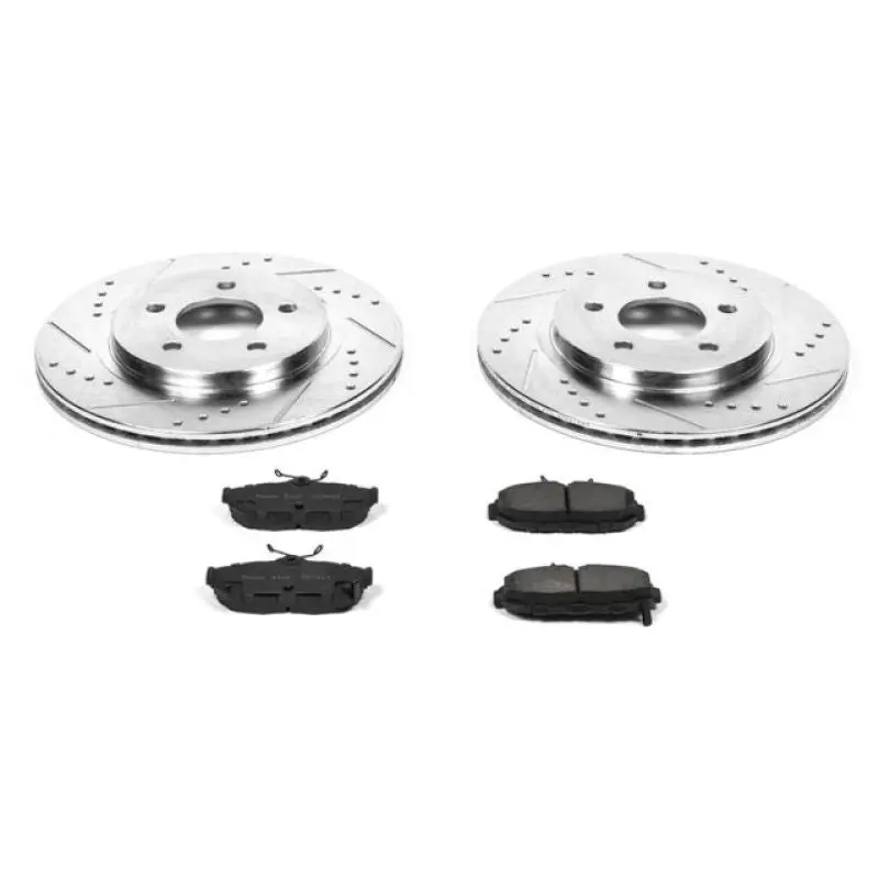 Power Stop 11-14 Ford Mustang Rear Z23 Evolution Sport Brake Kit 1