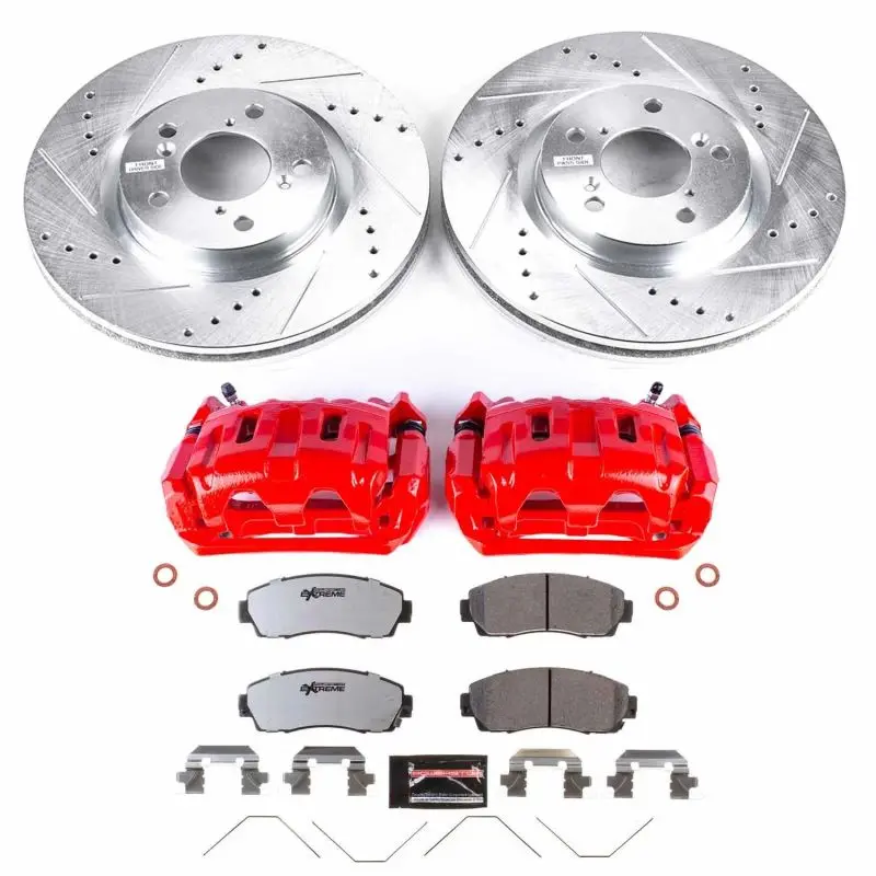 Power Stop 11-14 Honda Odyssey Front Z26 Street Kit W/Cals 1