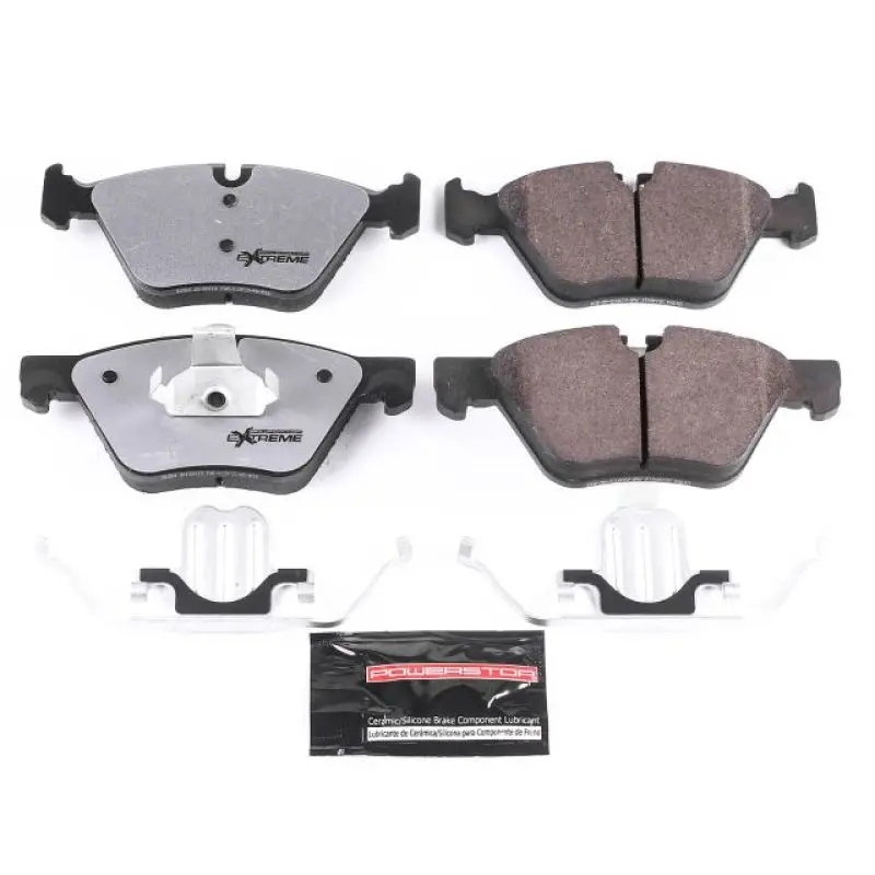 Power Stop 11-16 Bmw 528I Front Z26 Extreme Street Brake Pads W/Hardware 1
