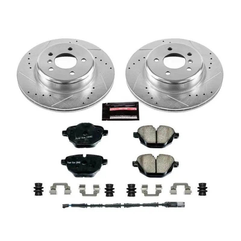 Power Stop 11-16 Bmw 528I Rear Z23 Evolution Sport Brake Kit 1