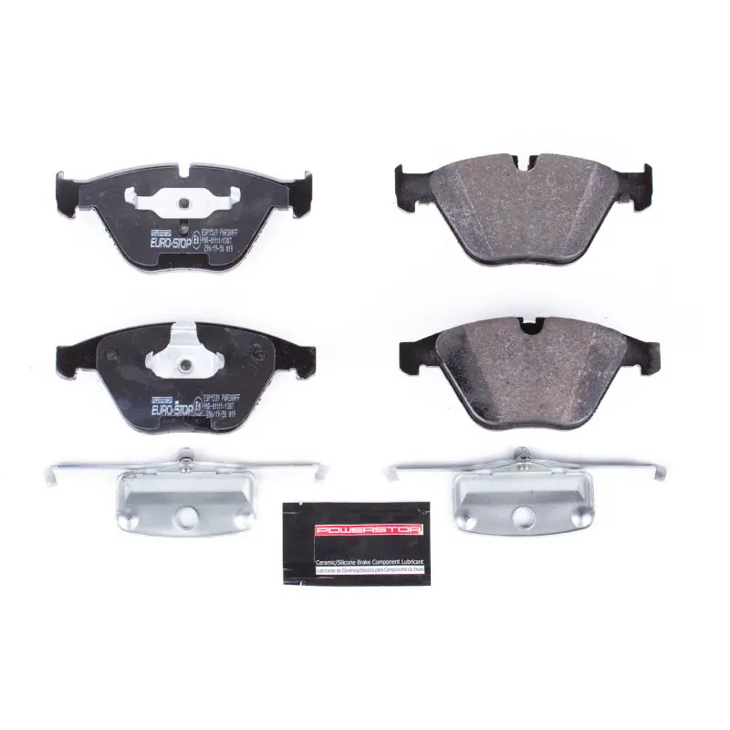 Power Stop 11-16 Bmw Z4 Euro-Stop Ece-R90 Front Brake Pads 1