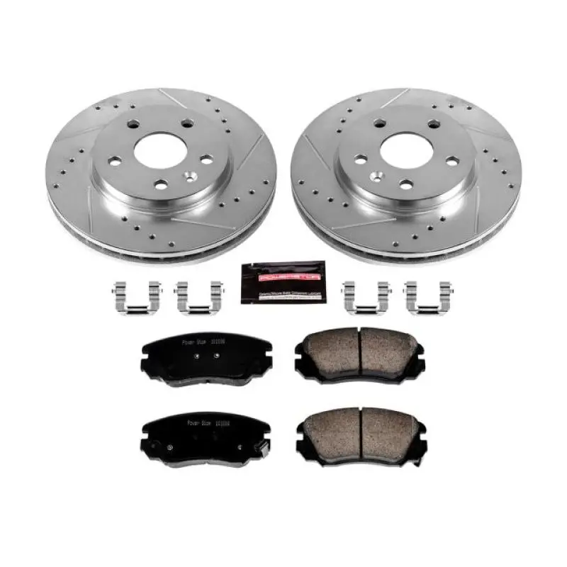 Power Stop 11-16 Buick Lacrosse Front Z23 Evolution Sport Brake Kit 1
