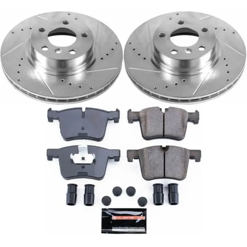 Power Stop 11-17 Bmw X3 Front Z23 Evolution Sport Brake Kit 1