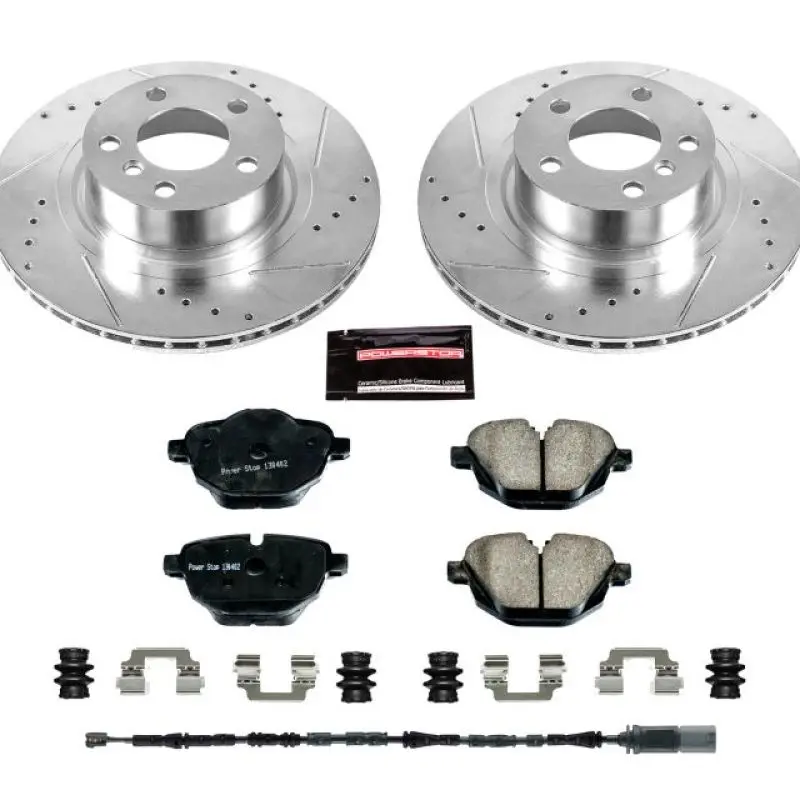 Power Stop 11-17 Bmw X3 Rear Z23 Evolution Sport Brake Kit 1