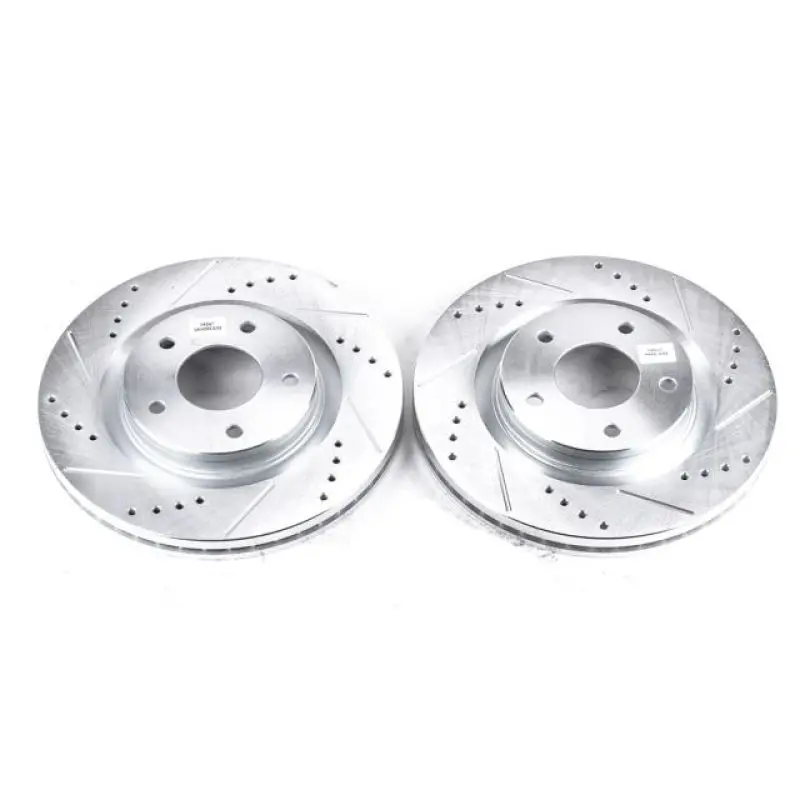 Power Stop 11-17 Nissan Juke Front Evolution Drilled & Slotted Rotors - Pair 1