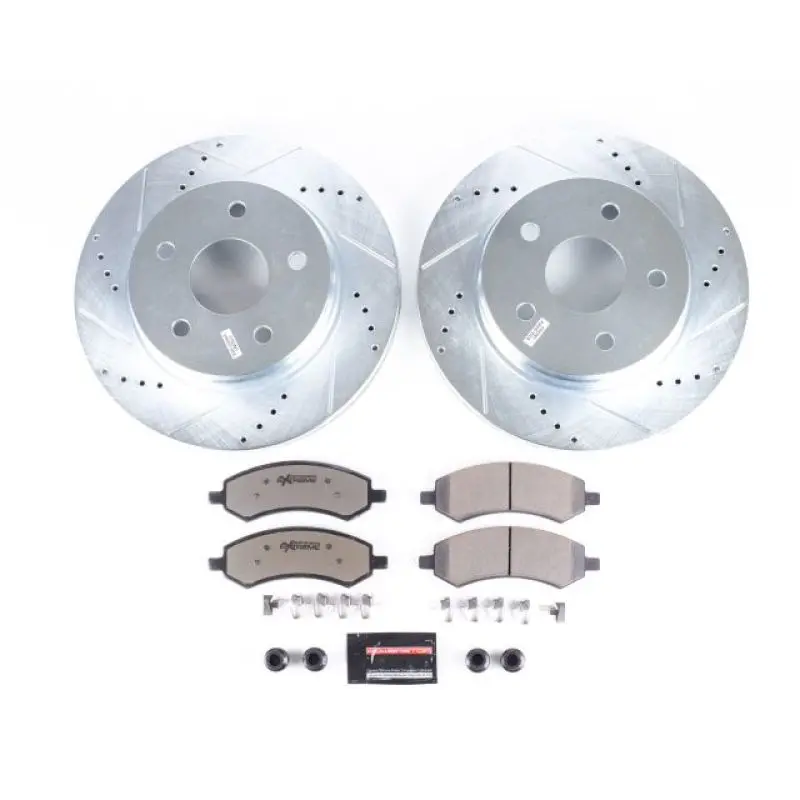 Power Stop 11-18 Ram 1500 Front Z36 Truck & Tow Brake Kit 1
