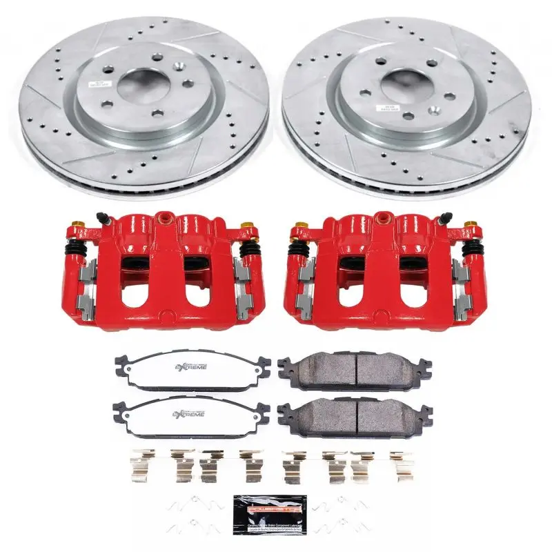 Power Stop 11-20 Lincoln Mkt Front Z36 Truck & Tow Kit W/Cals 1