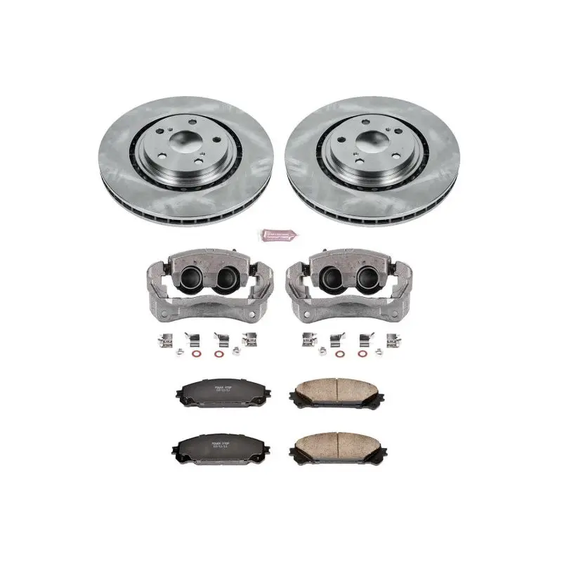 Power Stop 11-20 Toyota Sienna Front Autospecialty Kit W/Cals 1