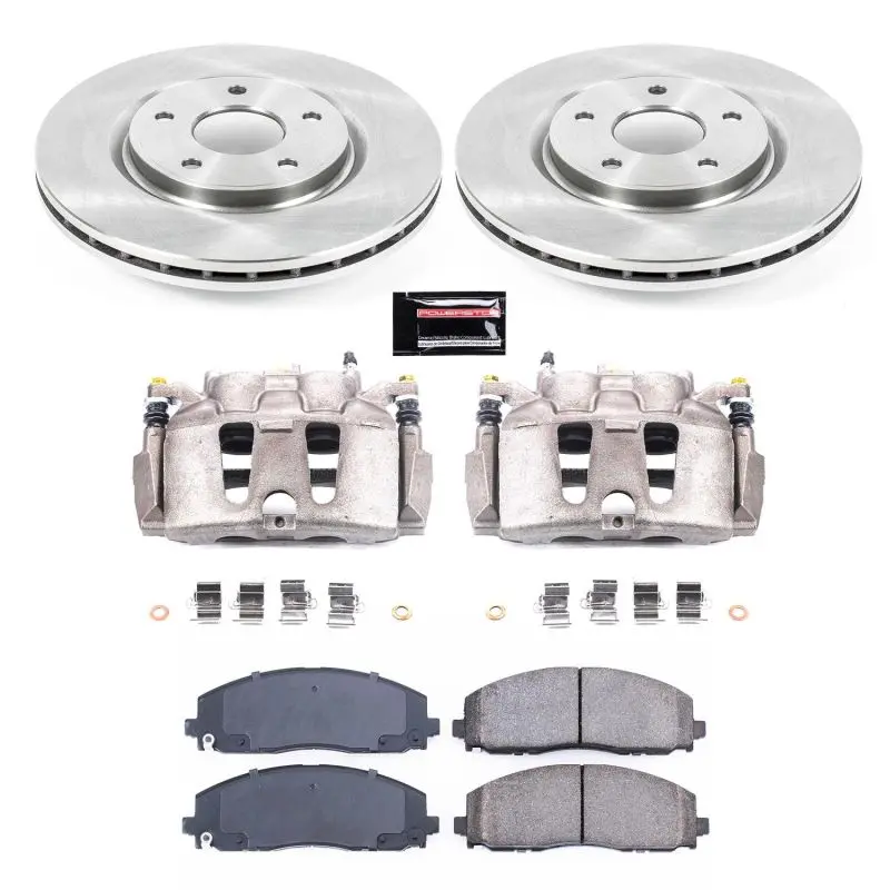 Power Stop 12-14 Volkswagen Routan Front Autospecialty Kit W/Cals 1