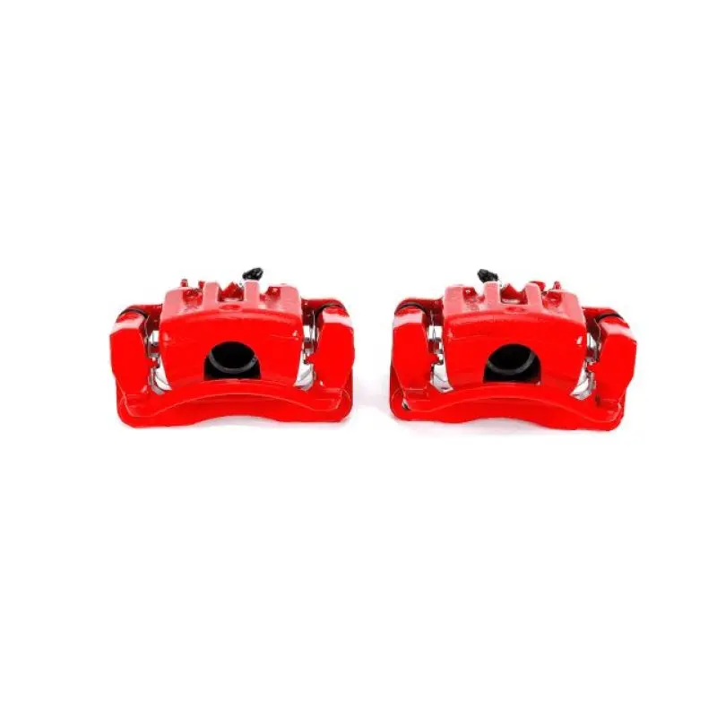 Power Stop 12-15 Chevrolet Captiva Sport Rear Red Calipers W/Brackets - Pair 1