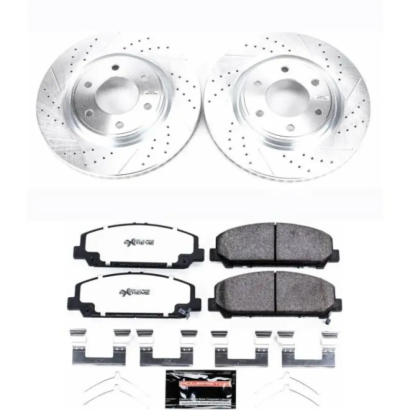 Power Stop 12-15 Nissan Armada Front Z36 Truck & Tow Brake Kit 1