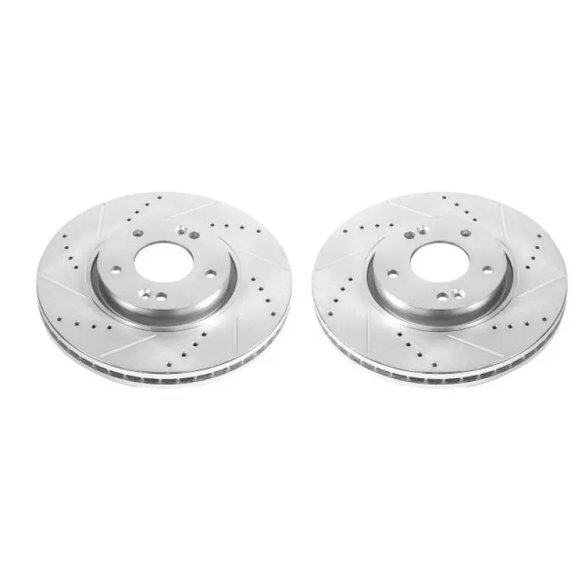 Power Stop 12-16 Kia Sportage Front Evolution Drilled & Slotted Rotors - Pair 1