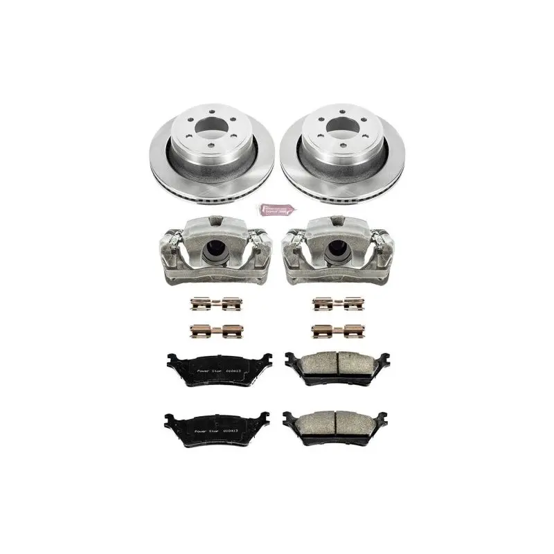 Power Stop 12-18 Ford F-150 Rear Autospecialty Kit W/Cals 1
